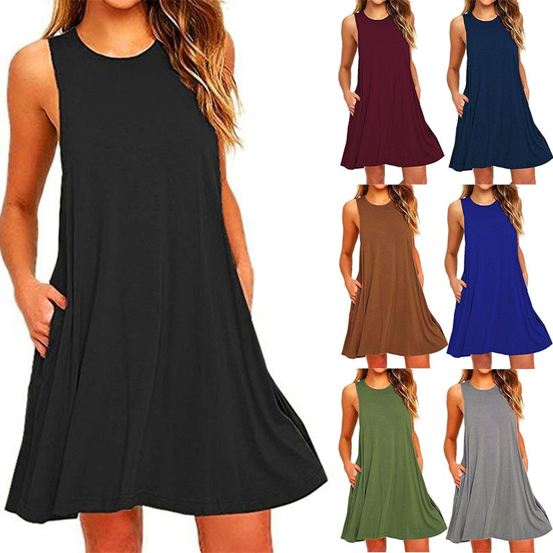 casual swing dresses